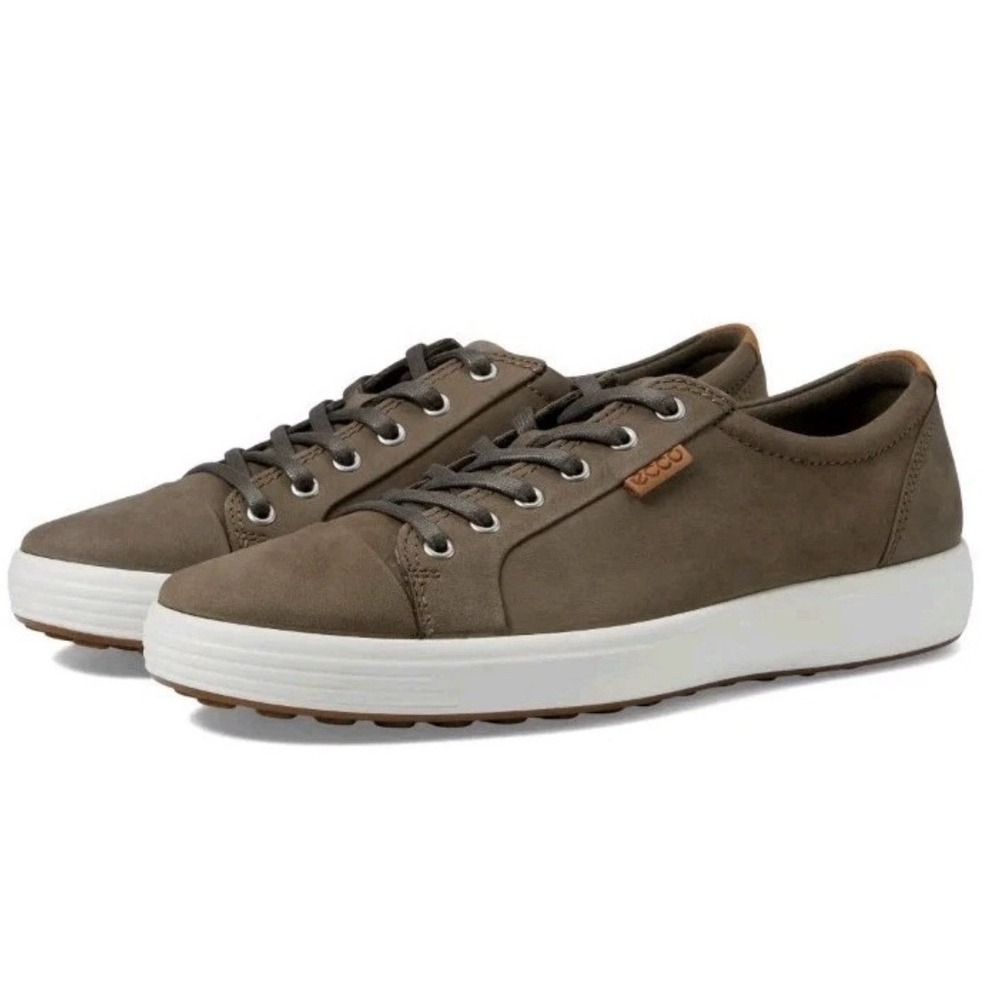 ECCO Men's Soft 7 Sneaker430004 59141 Dark Clay/Lion Shoes EU 44 Size US 10-10.5